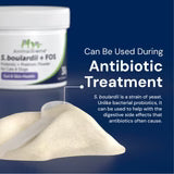 AnimalBiome S. boulardii + FOS Powder for Cats and Dogs