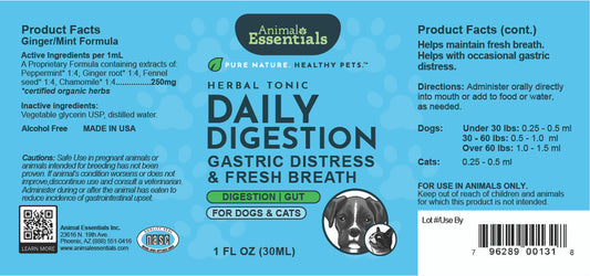 Animal Essentials Daily Digestion