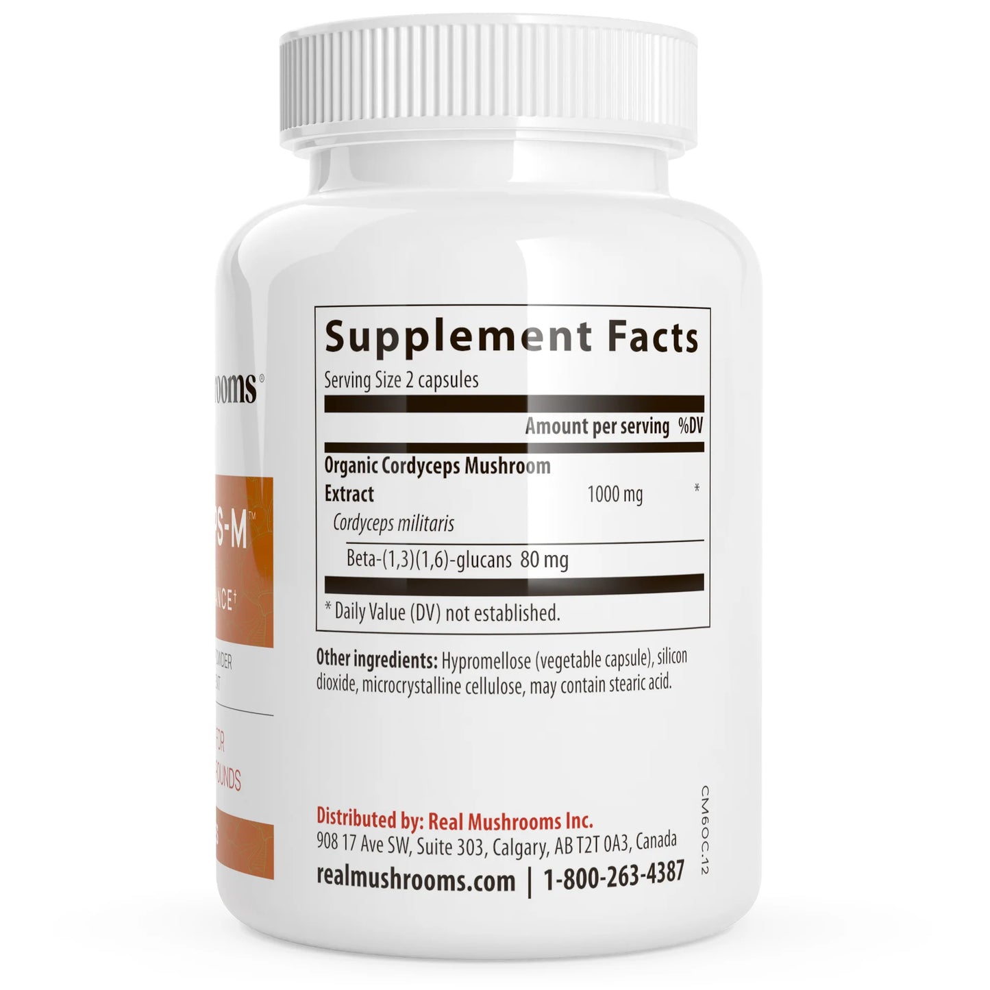 Real Mushrooms --- Organic Cordyceps Extract