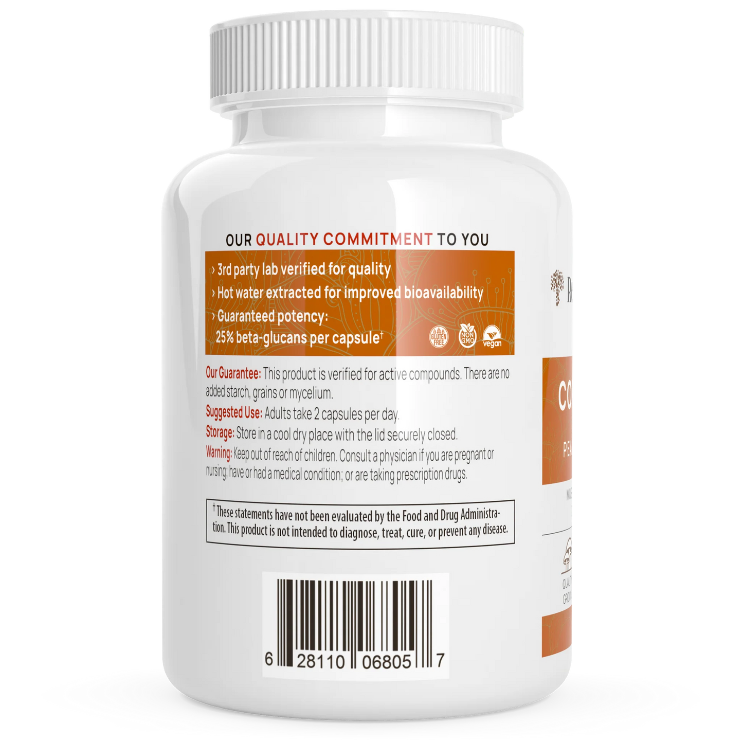 Real Mushrooms --- Organic Cordyceps Extract