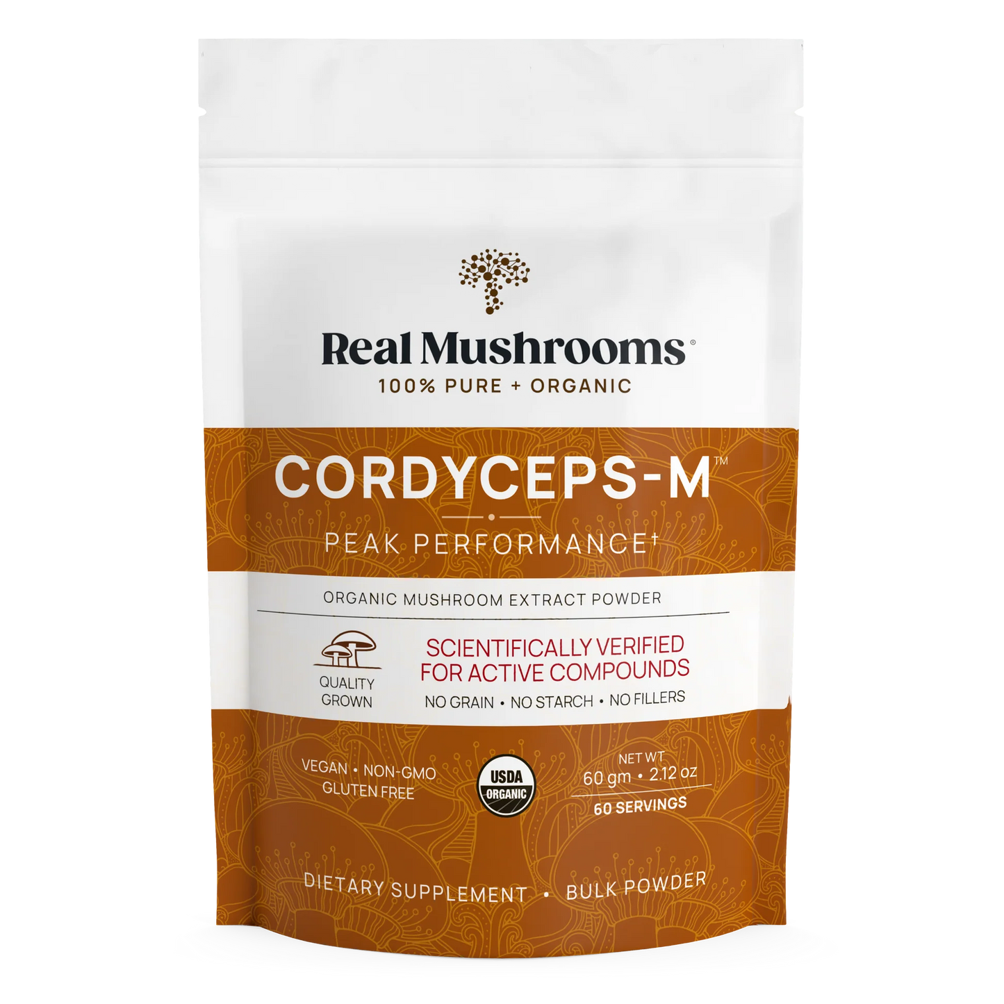 Real Mushrooms --- Organic Cordyceps Extract