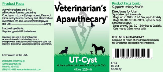 Animal Essentials UT Cyst - Veterinarian's Apawthecary 4oz