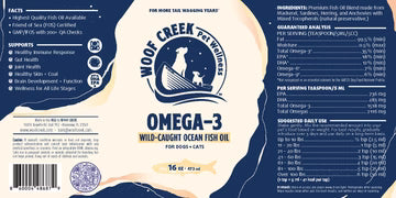 Woof Creek - Omega-3 Oil