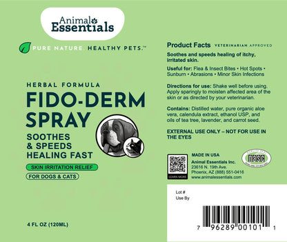 Animal Essentials FidoDerm Herbal Spray