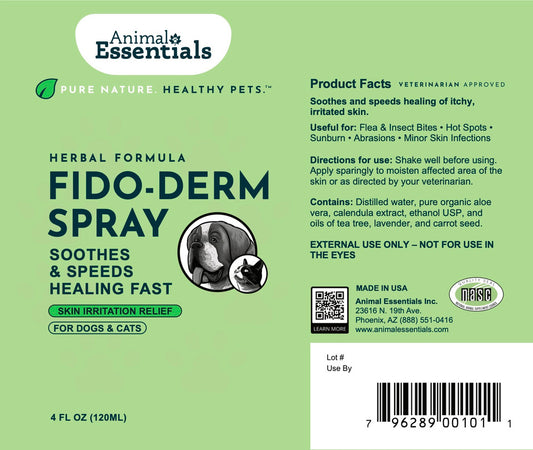 Animal Essentials FidoDerm Herbal Spray