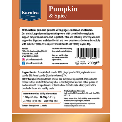 Pumpkin & Spice Powder Topper - 7 oz