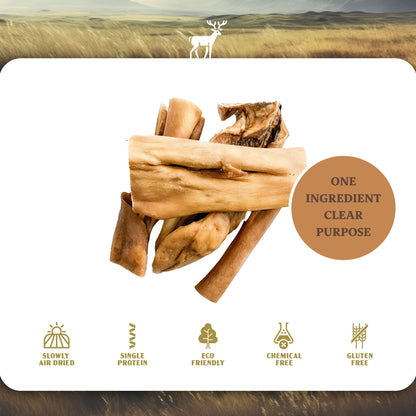 Deer Skin Strips - Dog Treats