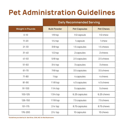 Real Mushrooms -- Mushroom Immune Pet Chews