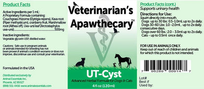 Animal Essentials UT Cyst - Veterinarian's Apawthecary 4oz