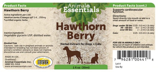 Animal Essentials Hawthorn Berry