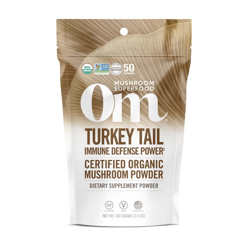 OM Turkey Tail Matrix Powder 100gm (Human)